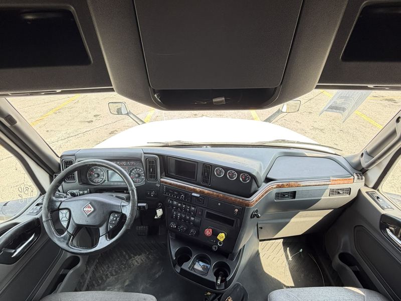2021 International LT — dash and overhead
